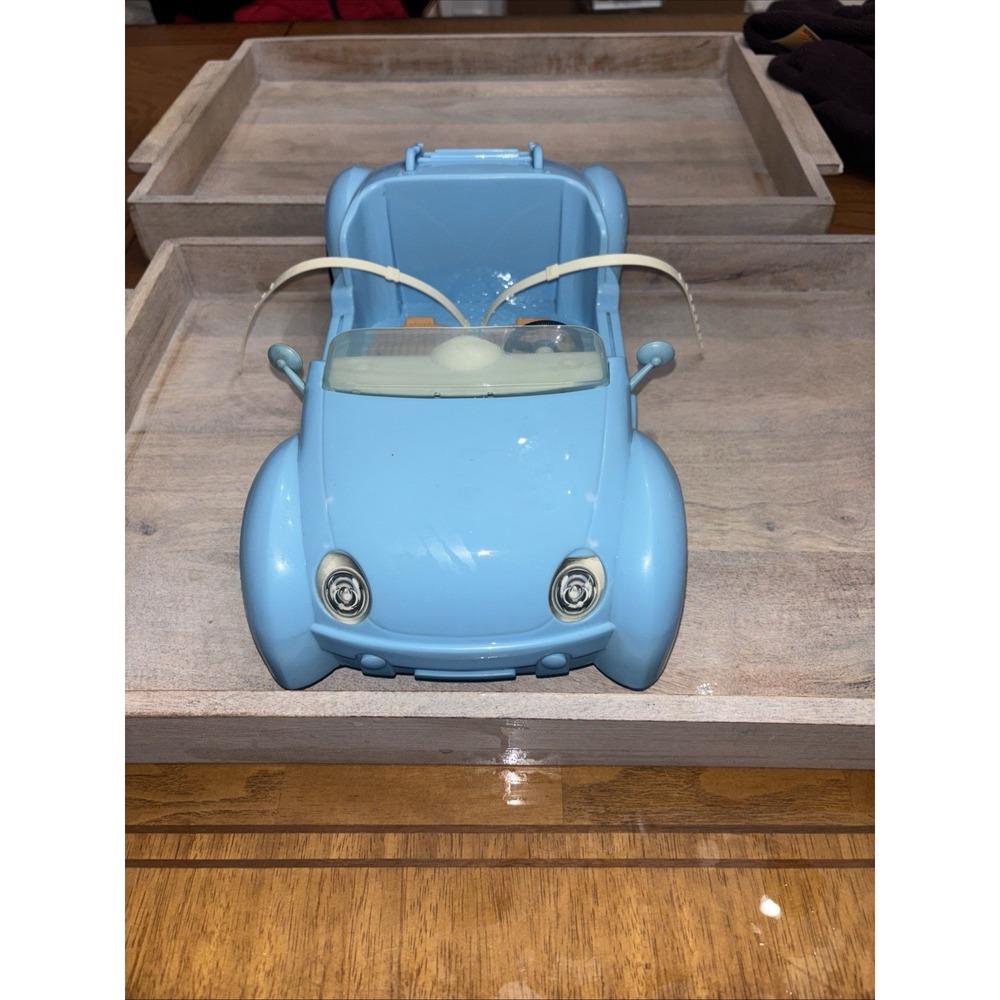 Barbie Beach Car‎ 2006 Glam Cruiser Blue Convertible Sports Car Mattel No Basket